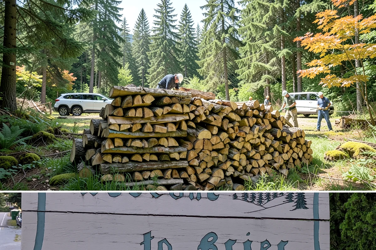 Bulk Delivery in Brier, Snohomish County, WA - Best purchased in summer or early fall to secure a full season's supply.