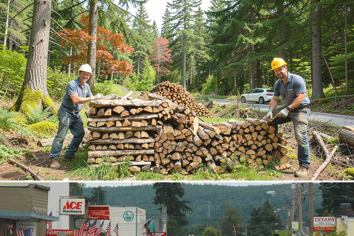 Bulk Delivery in Carnation, King County, WA - Best purchased in summer or early fall to secure a full season's supply.