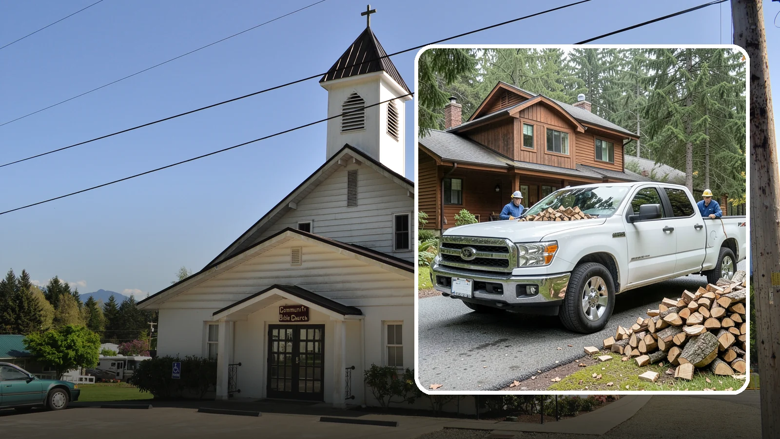 Bulk Delivery in Concrete, Skagit County, WA - Large-volume firewood delivered in a single load for homes and heavy users.