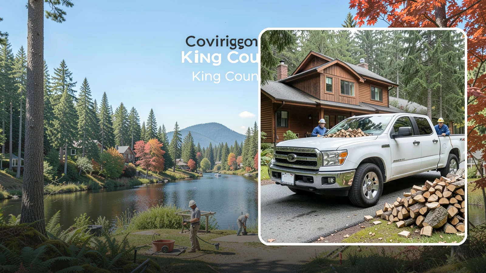 Bulk Delivery in Covington, King County, WA - Large-volume firewood delivered in a single load for homes and heavy users.