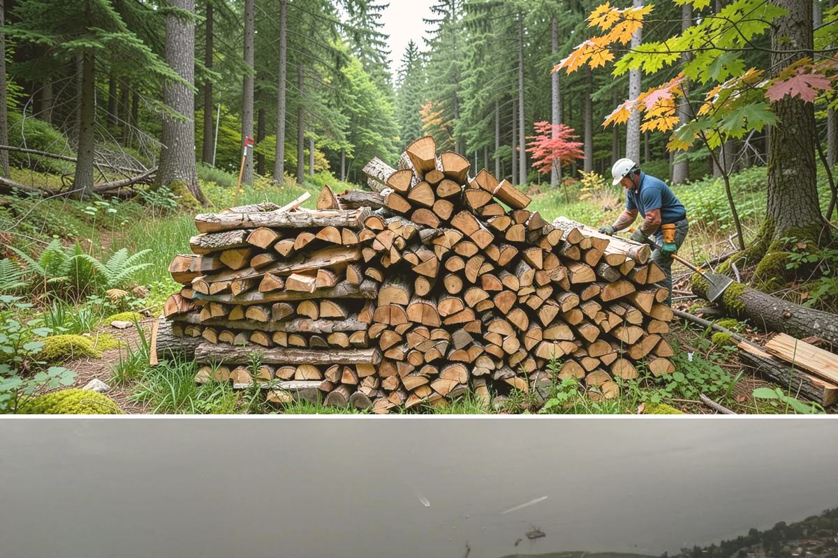Bulk Delivery in Des Moines, King County, WA - Best purchased in summer or early fall to secure a full season's supply.