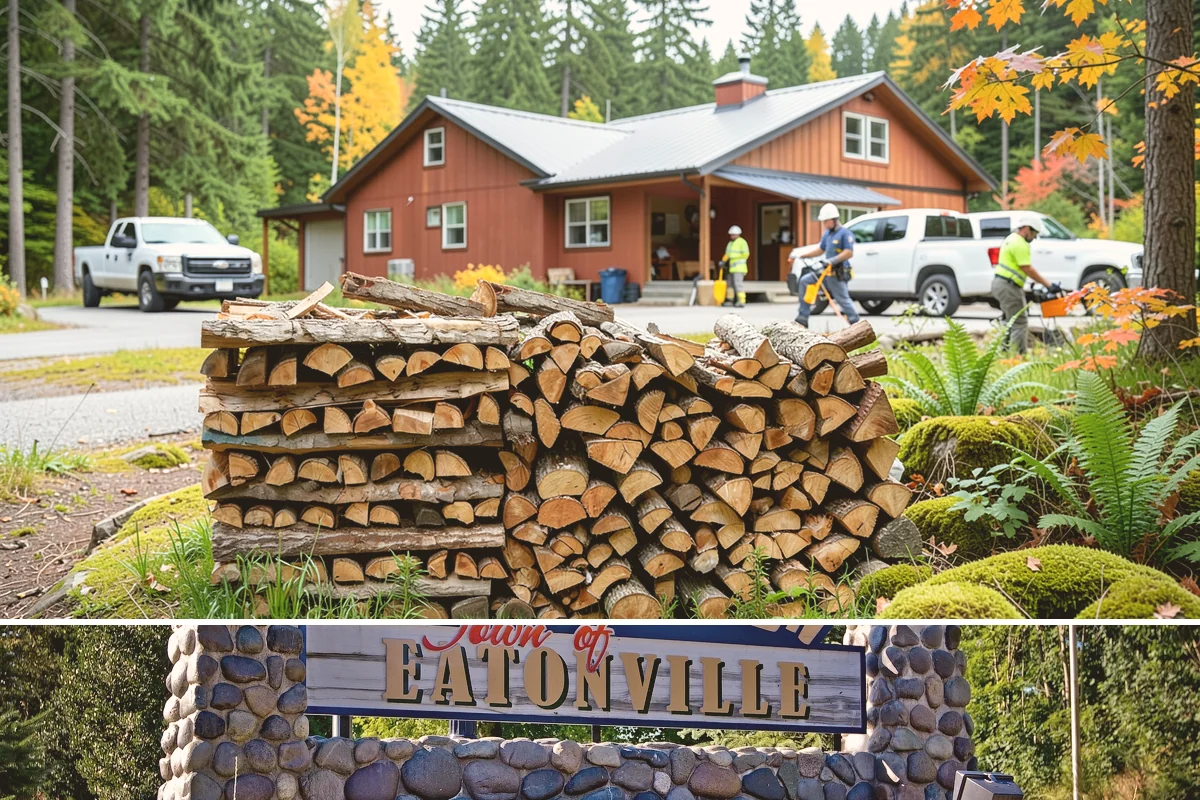 Bulk Delivery in Eatonville, Pierce County, WA - Best purchased in summer or early fall to secure a full season's supply.