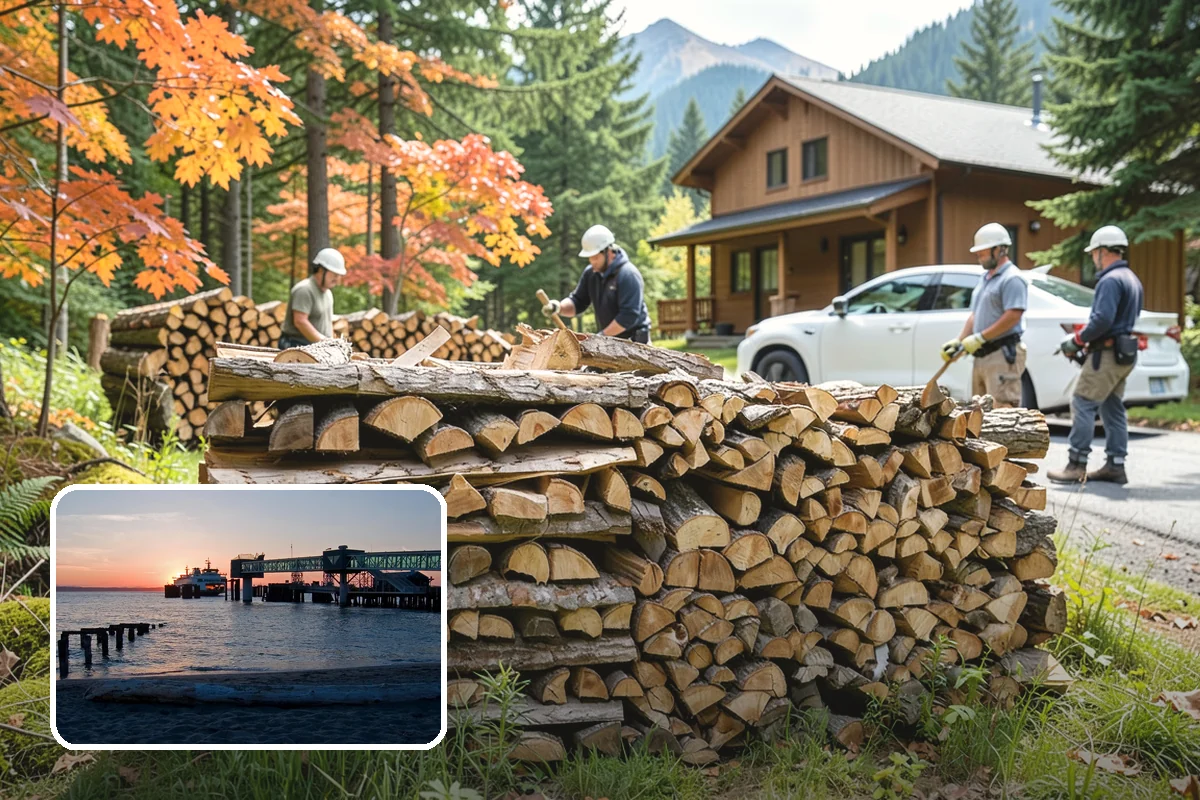 Bulk Delivery in Edmonds, Snohomish County, WA - Big quantity in a single trip