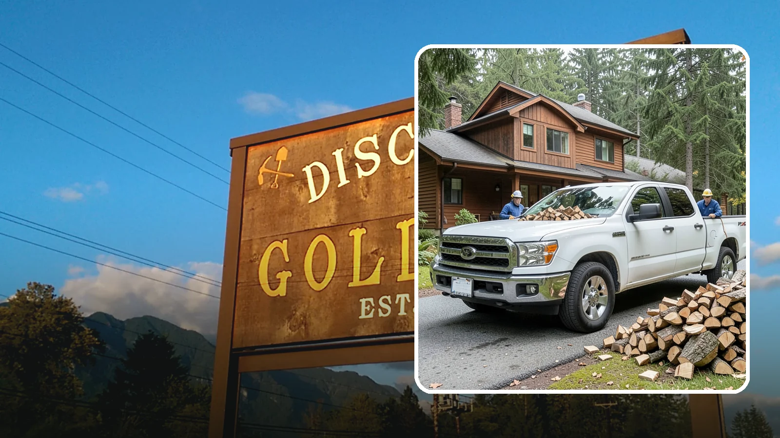 Bulk Delivery in Gold Bar, Snohomish County, WA - Large-volume firewood delivered in a single load for homes and heavy users.