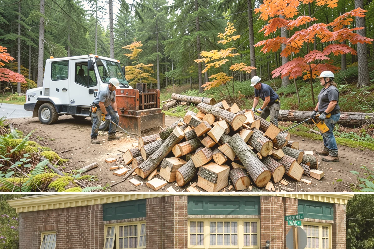 Bulk Delivery in Hamilton, Skagit County, WA - Best purchased in summer or early fall to secure a full season's supply.