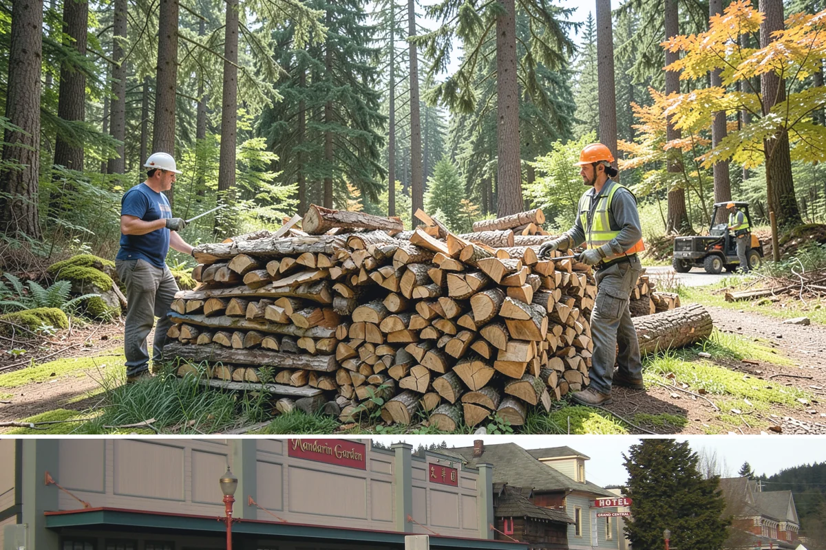 Bulk Delivery in Issaquah, King County, WA - Best purchased in summer or early fall to secure a full season's supply.