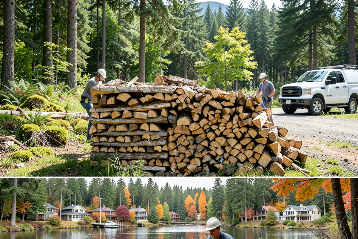 Bulk Delivery in La Conner, Skagit County, WA - Best purchased in summer or early fall to secure a full season's supply.