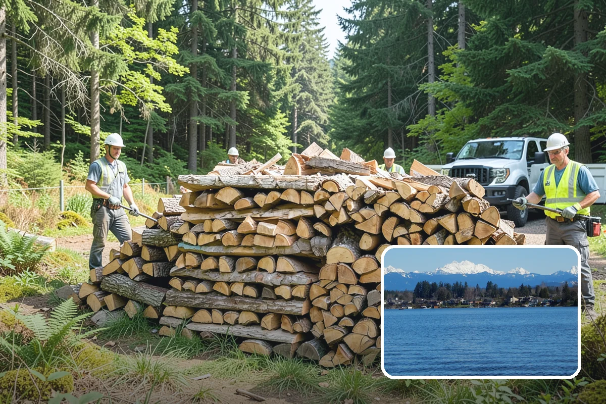 Bulk Delivery in Lake Stevens, Snohomish County, WA - Big quantity in a single trip