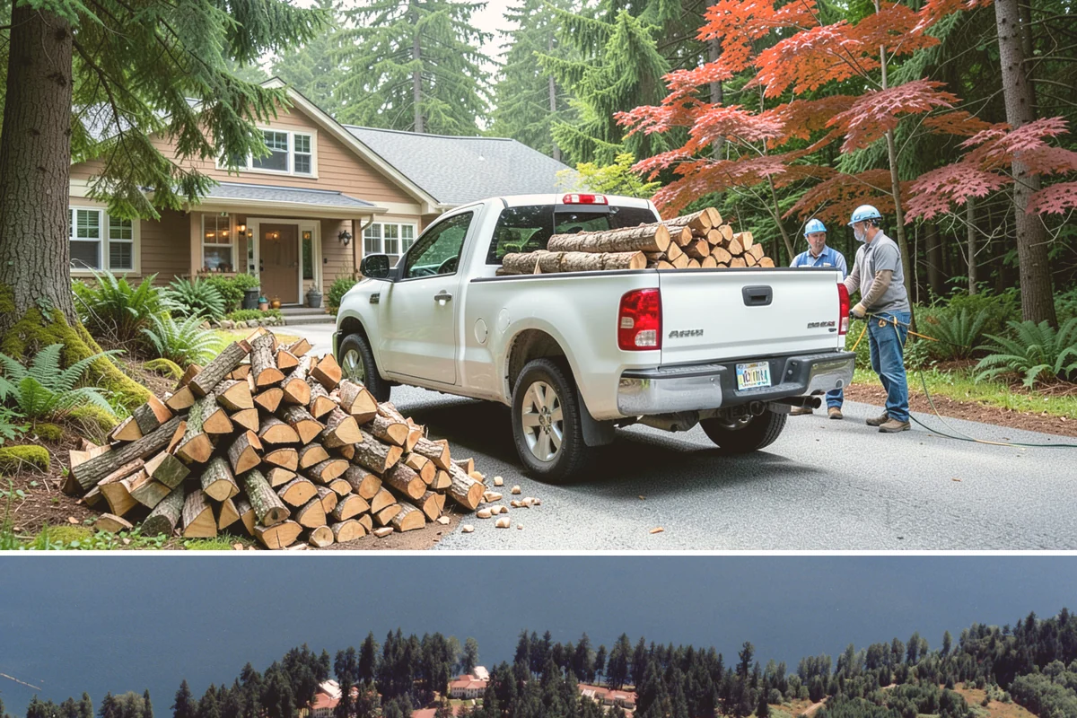 Bulk Delivery in Lakewood, Pierce County, WA - Best purchased in summer or early fall to secure a full season's supply.