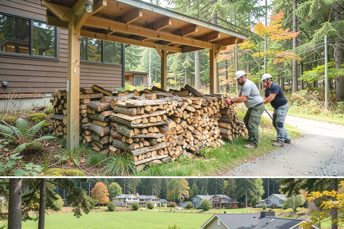 Bulk Delivery in Lyman, WA - Best purchased in summer or early fall to secure a full season's supply.