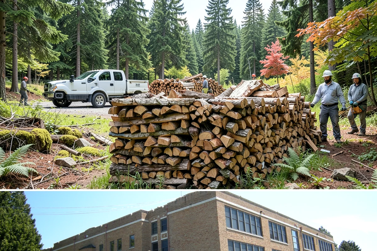Bulk Delivery in Maple Valley, King County, WA - Best purchased in summer or early fall to secure a full season's supply.