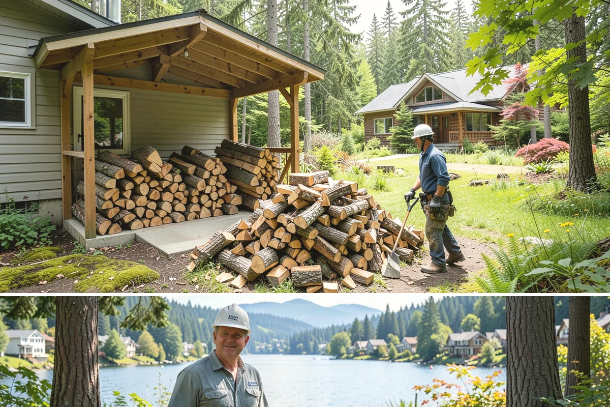 Bulk Delivery in Milton, King County, WA - Best purchased in summer or early fall to secure a full season's supply.