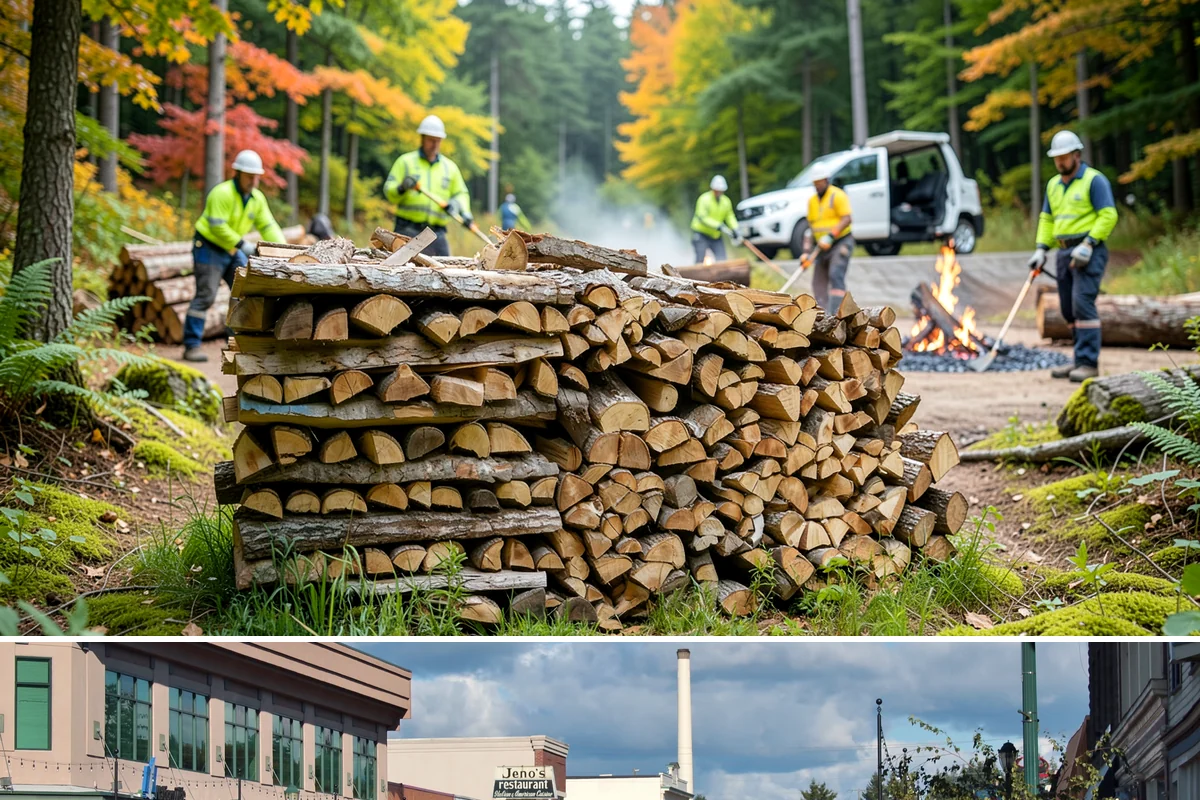 Bulk Delivery in Monroe, Snohomish County, WA - Best purchased in summer or early fall to secure a full season's supply.