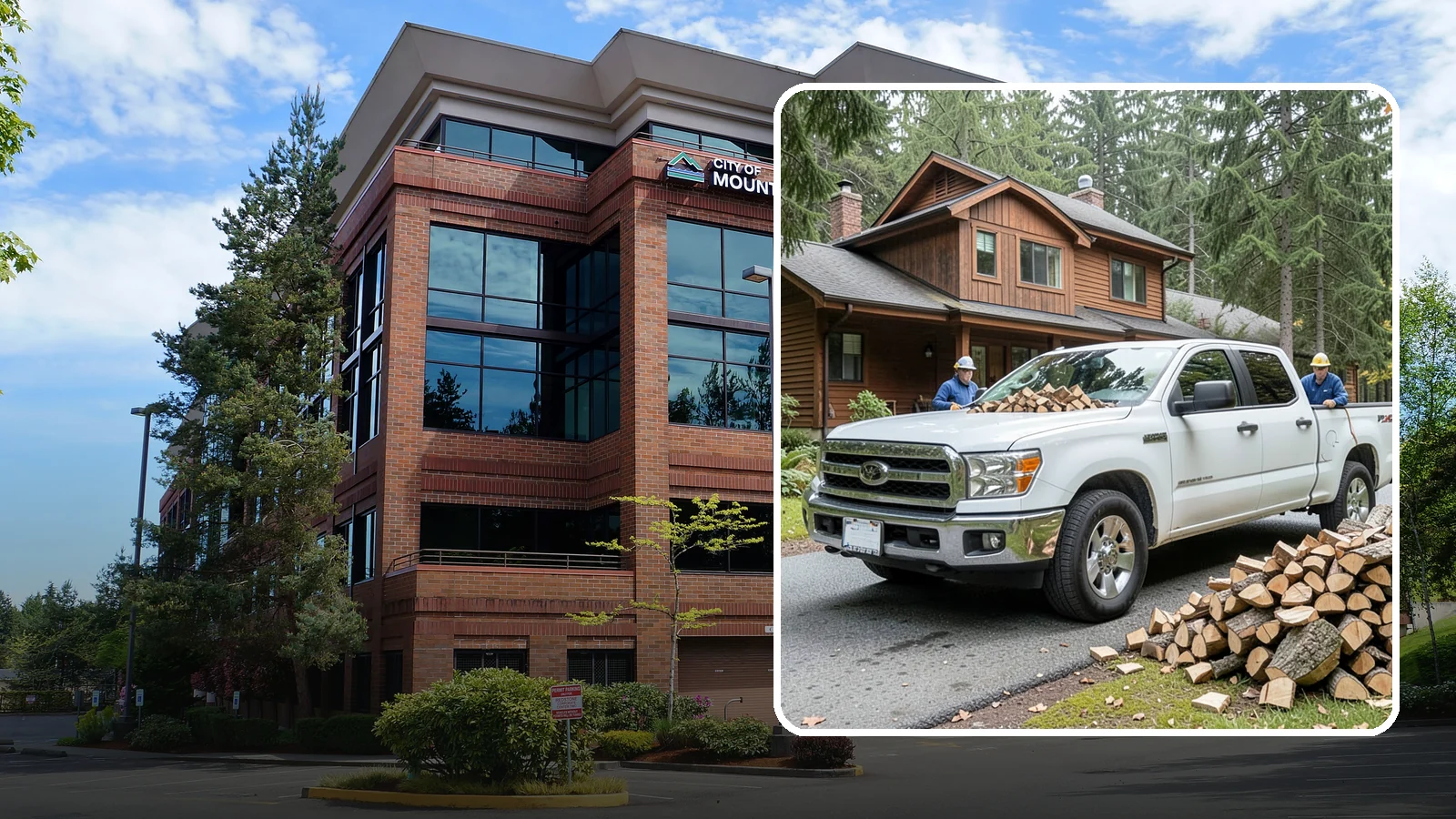 Bulk Delivery in Mountlake Terrace, WA - Large-volume firewood delivered in a single load for homes and heavy users.