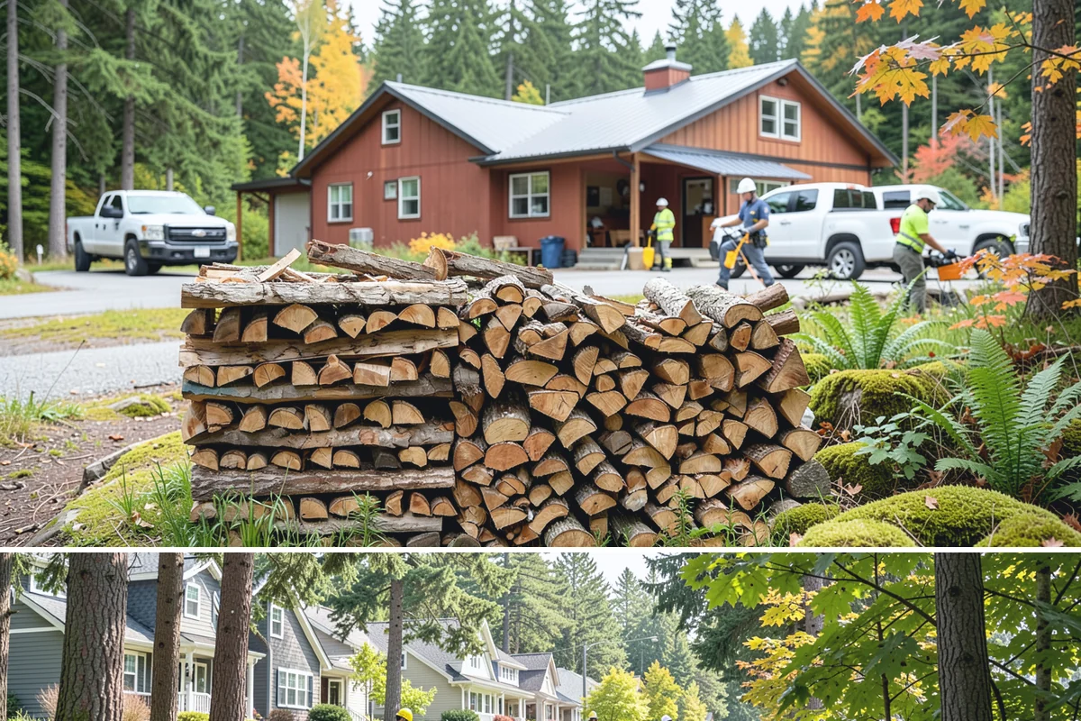 Bulk Delivery in Normandy Park, King County, WA - Best purchased in summer or early fall to secure a full season's supply.