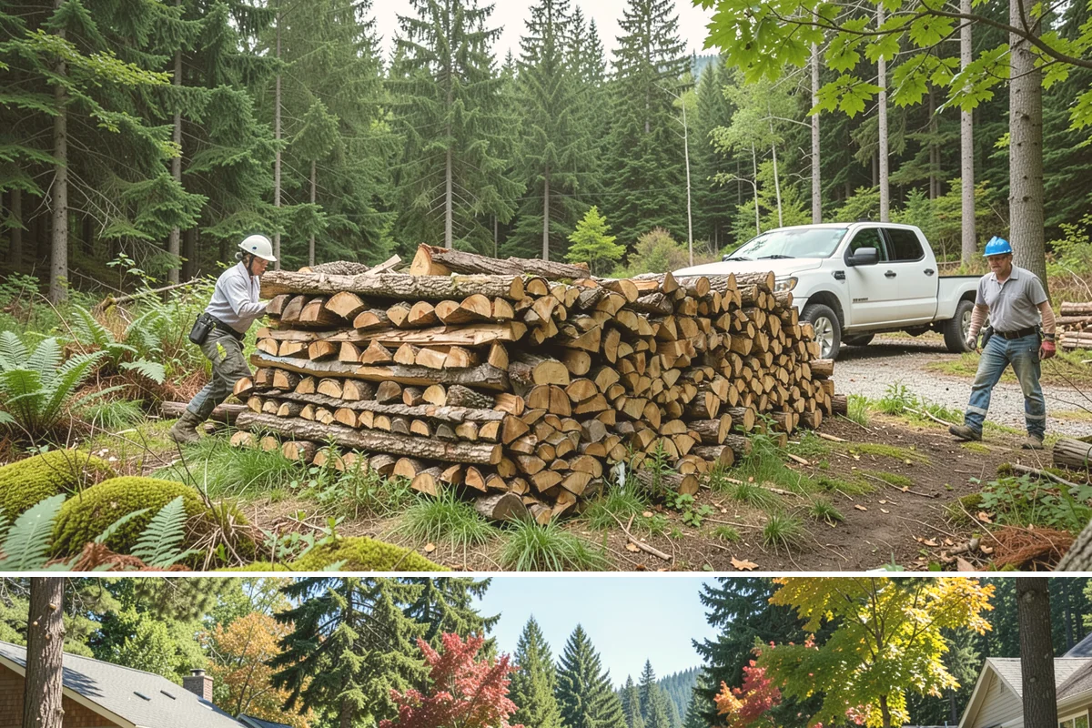 Bulk Delivery in Orting, Pierce County, WA - Best purchased in summer or early fall to secure a full season's supply.