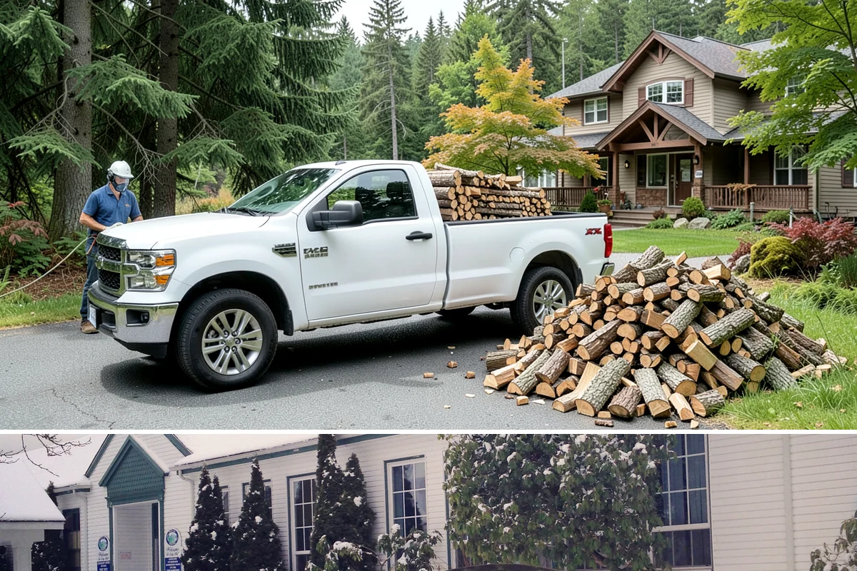 Bulk Delivery in Pacific, King County, WA - Best purchased in summer or early fall to secure a full season's supply.
