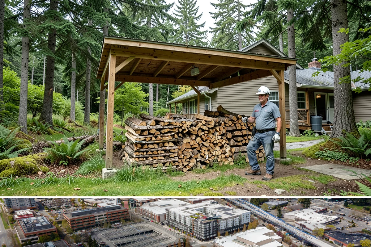 Bulk Delivery in Redmond, King County, WA - Best purchased in summer or early fall to secure a full season's supply.