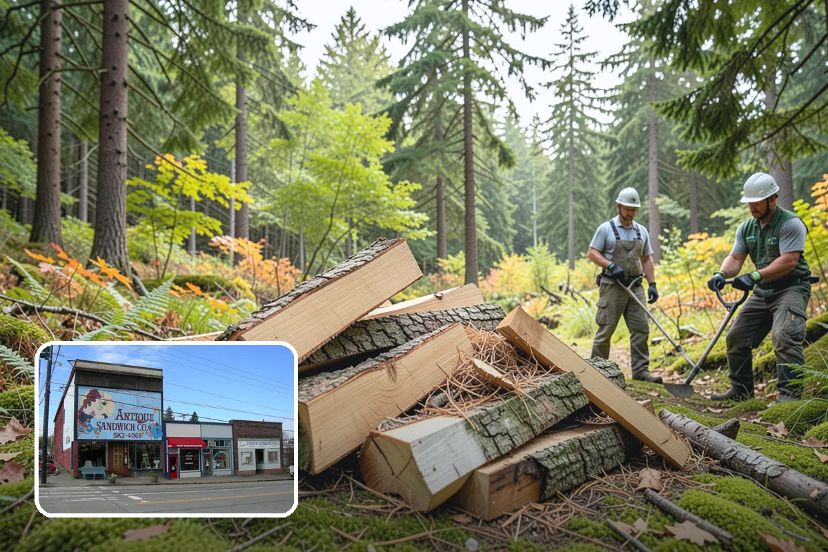 Bulk Delivery in Ruston, Pierce County, WA - Big quantity in a single trip
