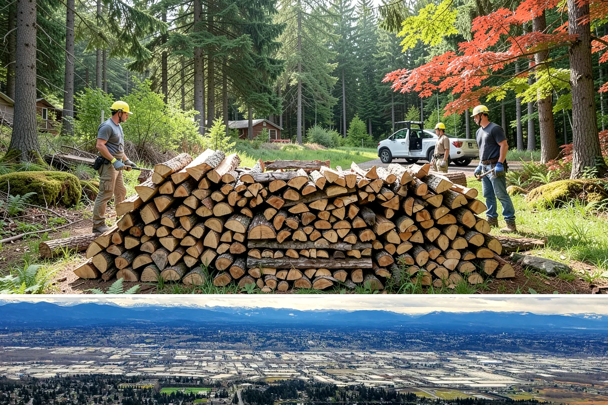 Bulk Delivery in SeaTac, King County, WA - Best purchased in summer or early fall to secure a full season's supply.