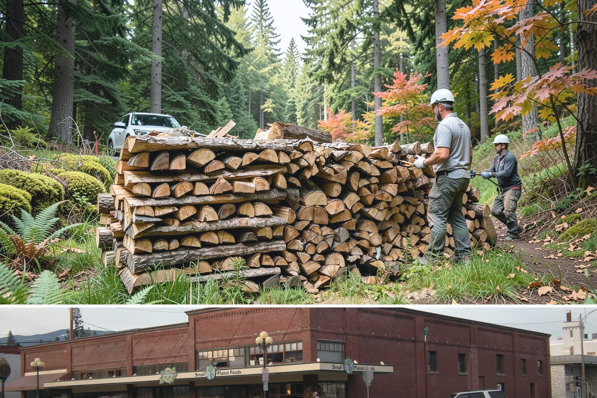 Bulk Delivery in Sedro-Woolley, Skagit County, WA - Best purchased in summer or early fall to secure a full season's supply.