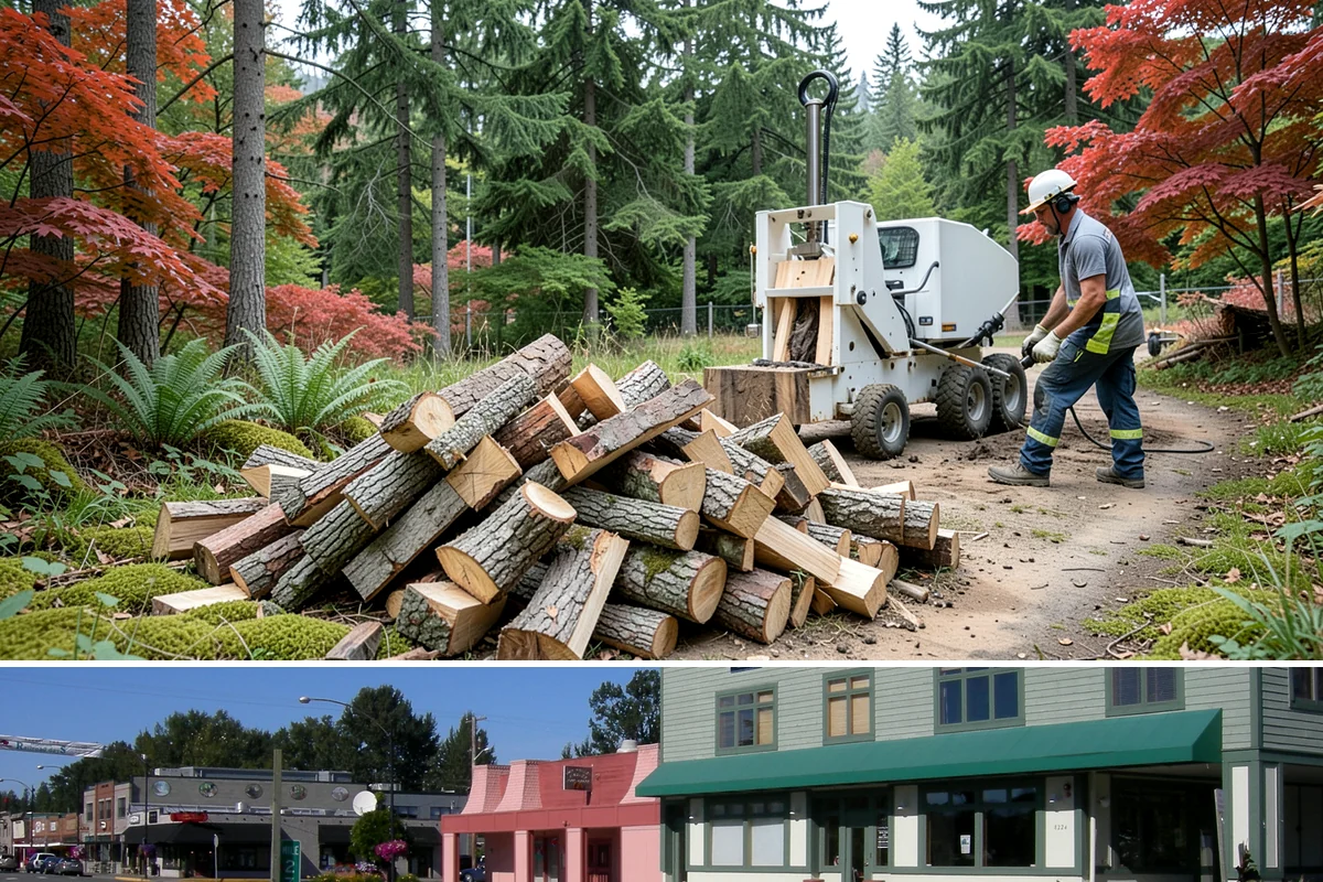 Bulk Delivery in Snoqualmie, King County, WA - Best purchased in summer or early fall to secure a full season's supply.