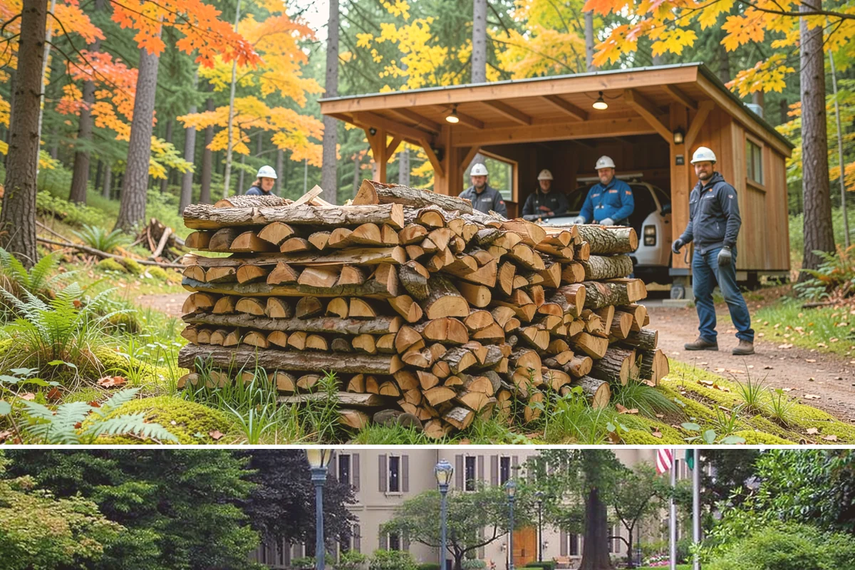 Bulk Delivery in Woodinville, King County, WA - Best purchased in summer or early fall to secure a full season's supply.