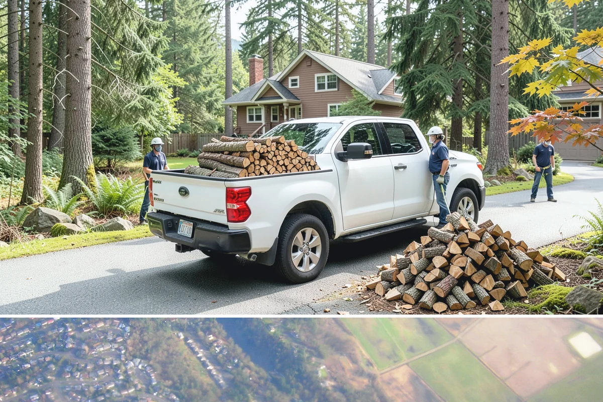 Bulk Firewood in Algona, King County, WA - Order bulk wood in late summer or early fall to secure a full winter's supply before demand peaks.