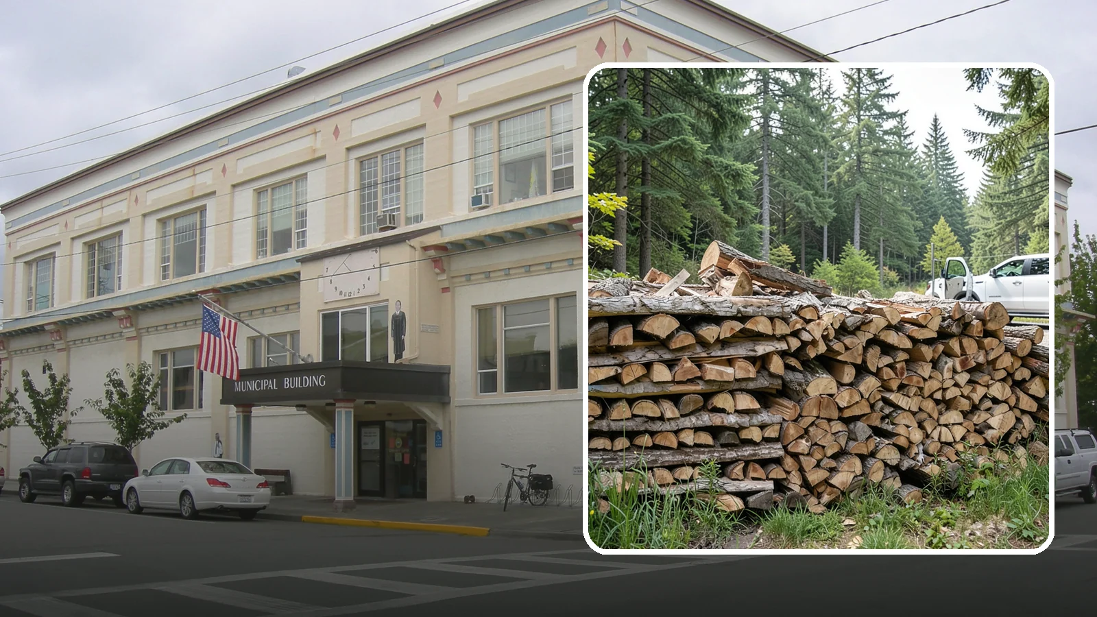 Bulk Firewood in Anacortes, Skagit County, WA - We supply firewood in large bulk quantities at volume pricing for households and properties that burn a lot through the long PNW...