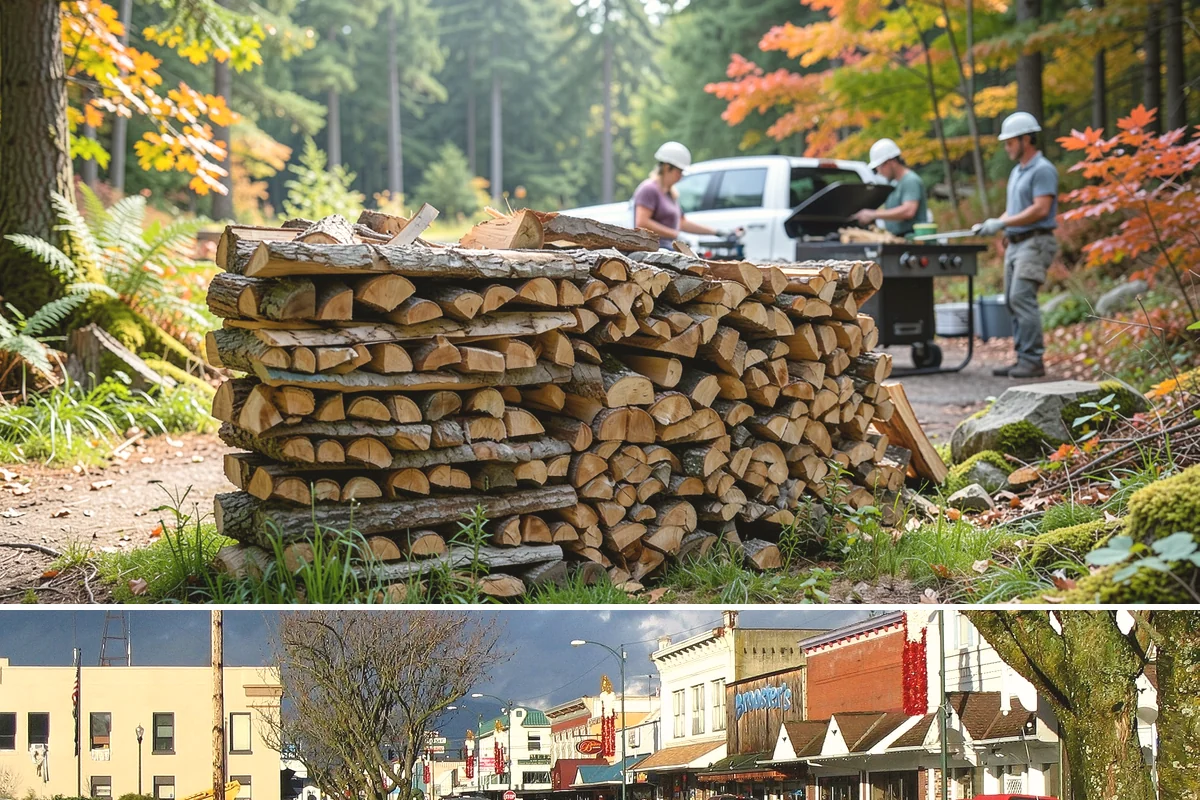 Bulk Firewood in Arlington, Snohomish County, WA - Order bulk wood in late summer or early fall to secure a full winter's supply before demand peaks.