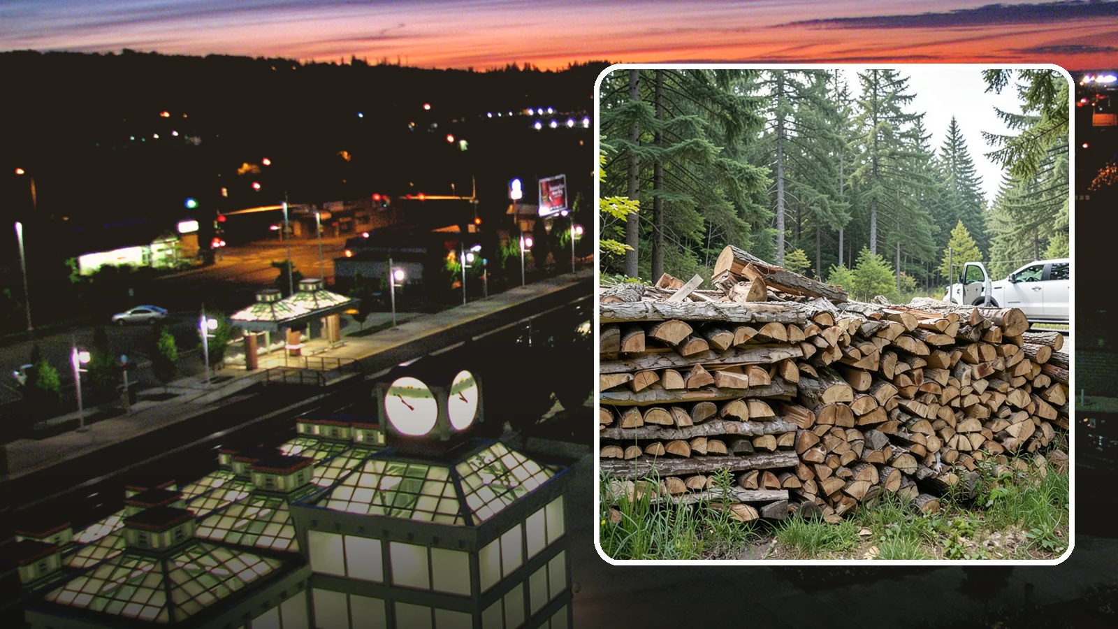 Bulk Firewood in Auburn, King County, WA - We supply firewood in large bulk quantities at volume pricing for households and properties that burn a lot through the long PNW...