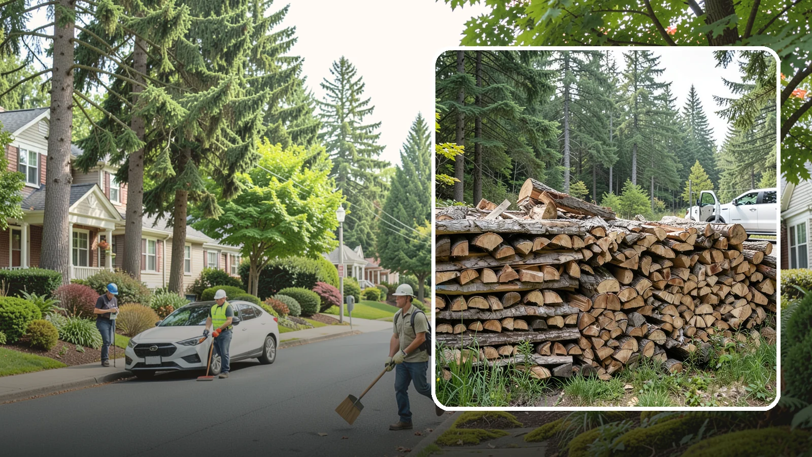 Bulk Firewood in Beaux Arts Village, King County, WA - We supply firewood in large bulk quantities at volume pricing for households and properties that burn a lot through the long PNW...