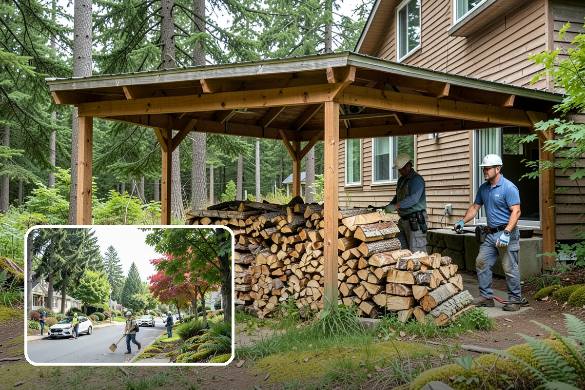 Bulk Firewood in Beaux Arts Village, King County, WA - Lower per-unit cost through volume pricing