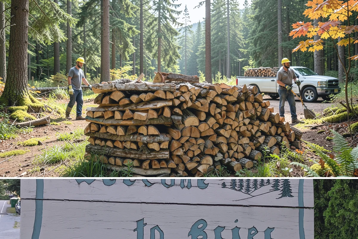 Bulk Firewood in Brier, Snohomish County, WA - Order bulk wood in late summer or early fall to secure a full winter's supply before demand peaks.