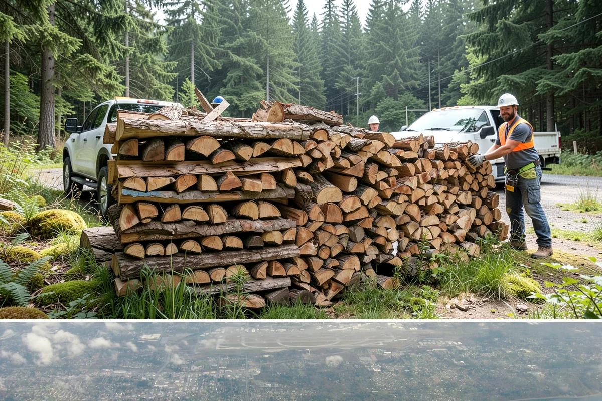 Bulk Firewood in Burien, King County, WA - Order bulk wood in late summer or early fall to secure a full winter's supply before demand peaks.