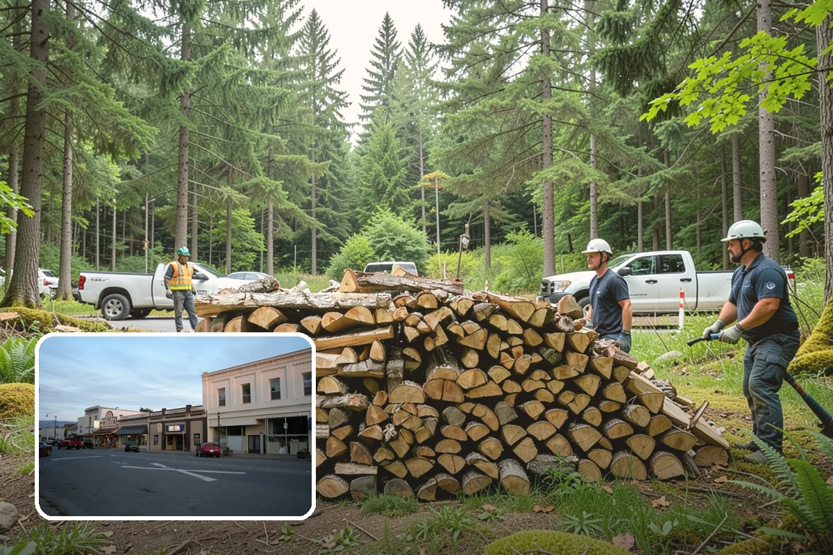 Bulk Firewood in Burlington, Skagit County, WA - Lower per-unit cost through volume pricing