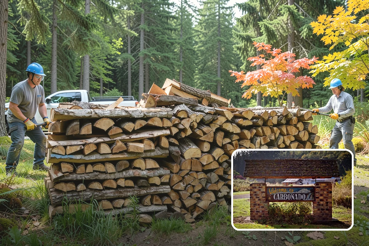 Bulk Firewood in Carbonado, Pierce County, WA - Lower per-unit cost through volume pricing