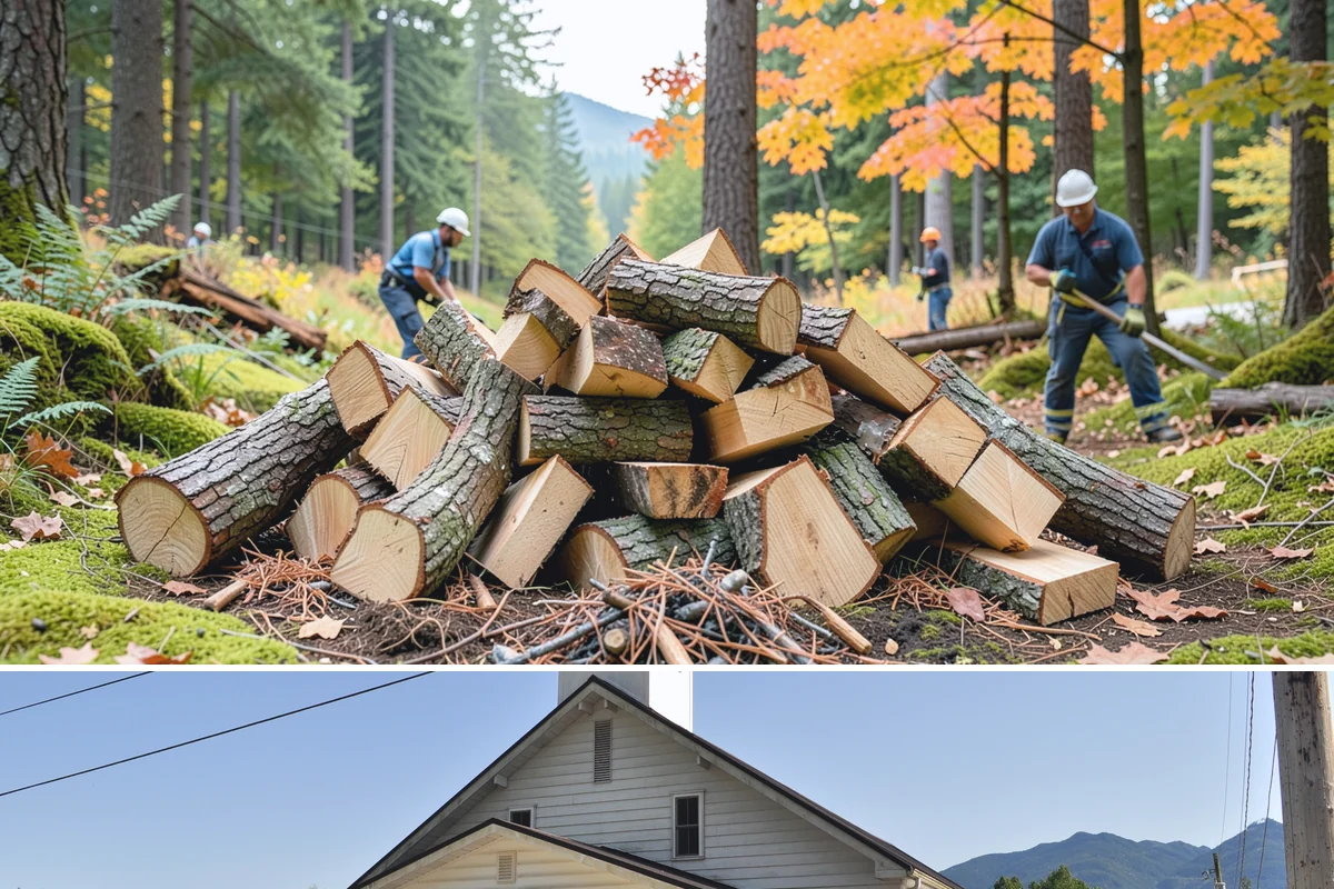 Bulk Firewood in Concrete, Skagit County, WA - Order bulk wood in late summer or early fall to secure a full winter's supply before demand peaks.