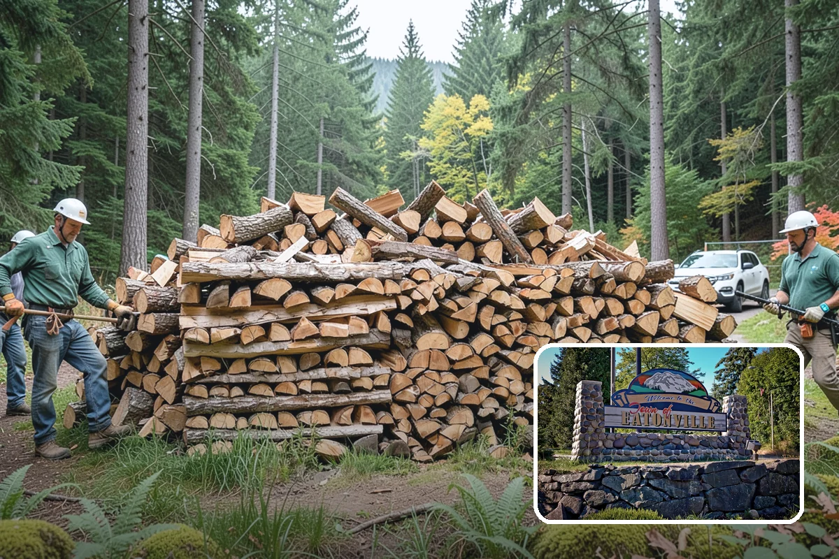 Bulk Firewood in Eatonville, Pierce County, WA - Lower per-unit cost through volume pricing