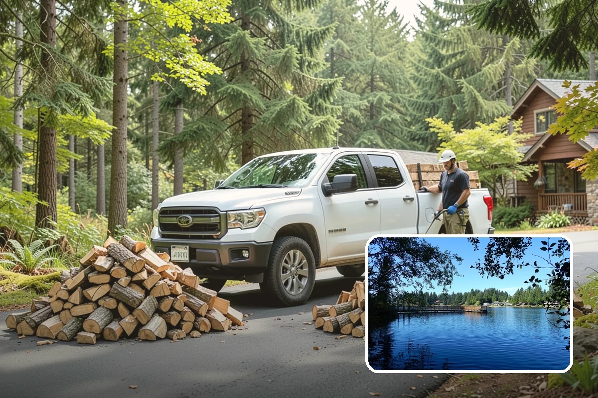 Bulk Firewood in Federal Way, King County, WA - Lower per-unit cost through volume pricing