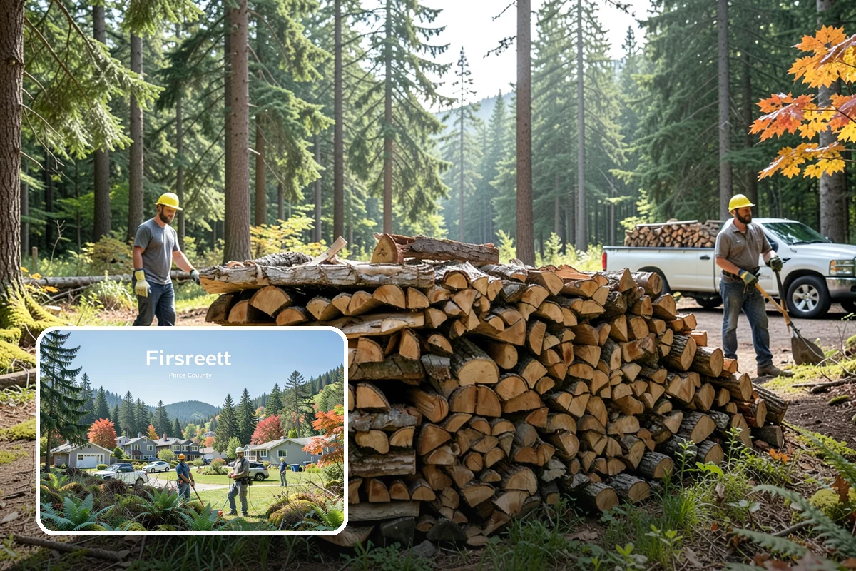 Bulk Firewood in Fircrest, Pierce County, WA - Lower per-unit cost through volume pricing