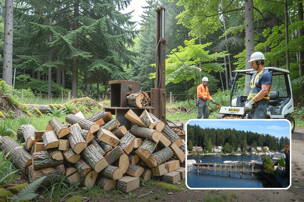 Bulk Firewood in Gig Harbor, Pierce County, WA - Lower per-unit cost through volume pricing