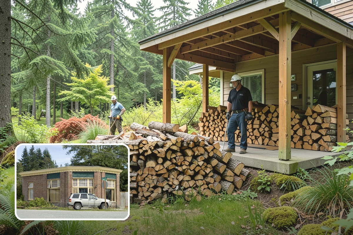 Bulk Firewood in Hamilton, Skagit County, WA - Lower per-unit cost through volume pricing