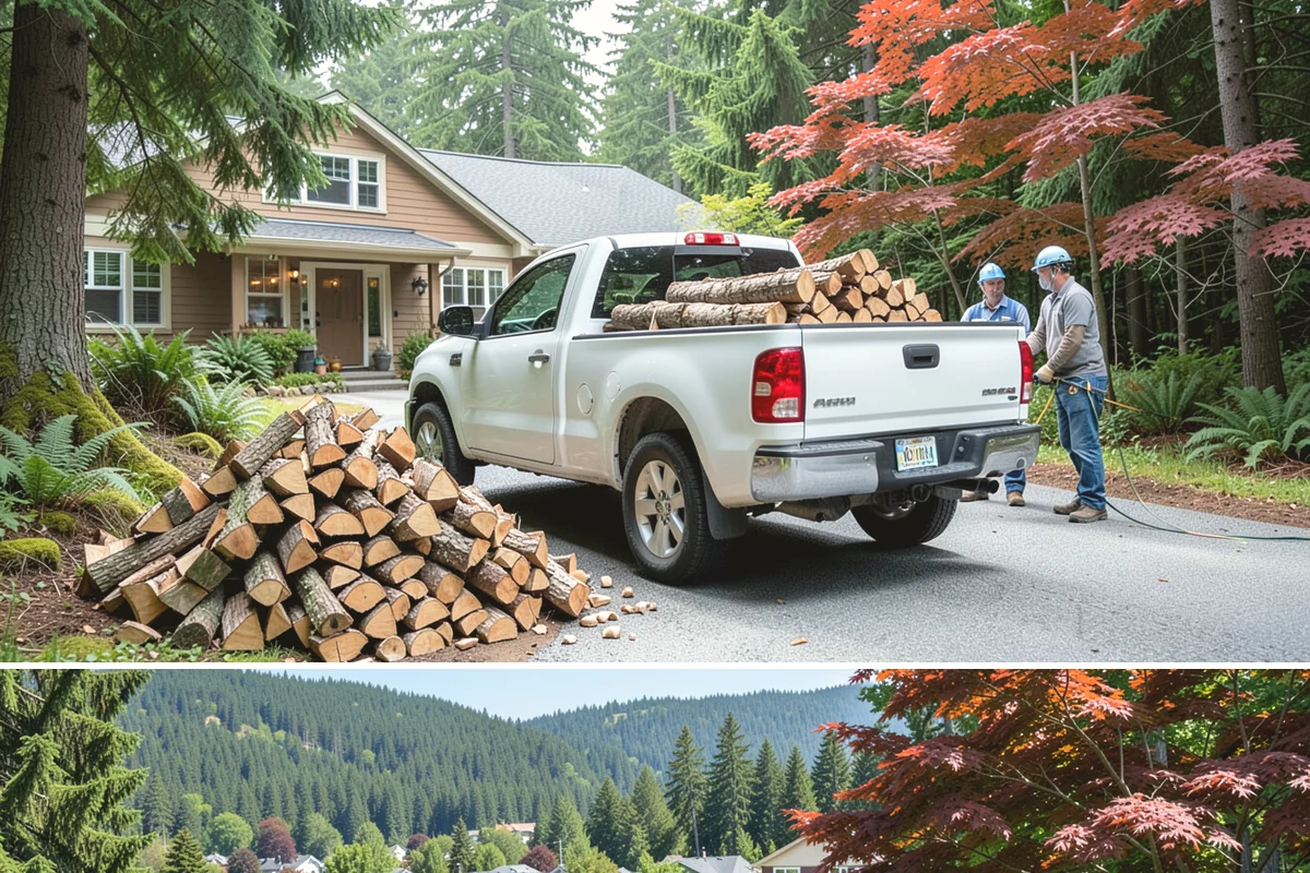 Bulk Firewood in Index, Snohomish County, WA - Order bulk wood in late summer or early fall to secure a full winter's supply before demand peaks.