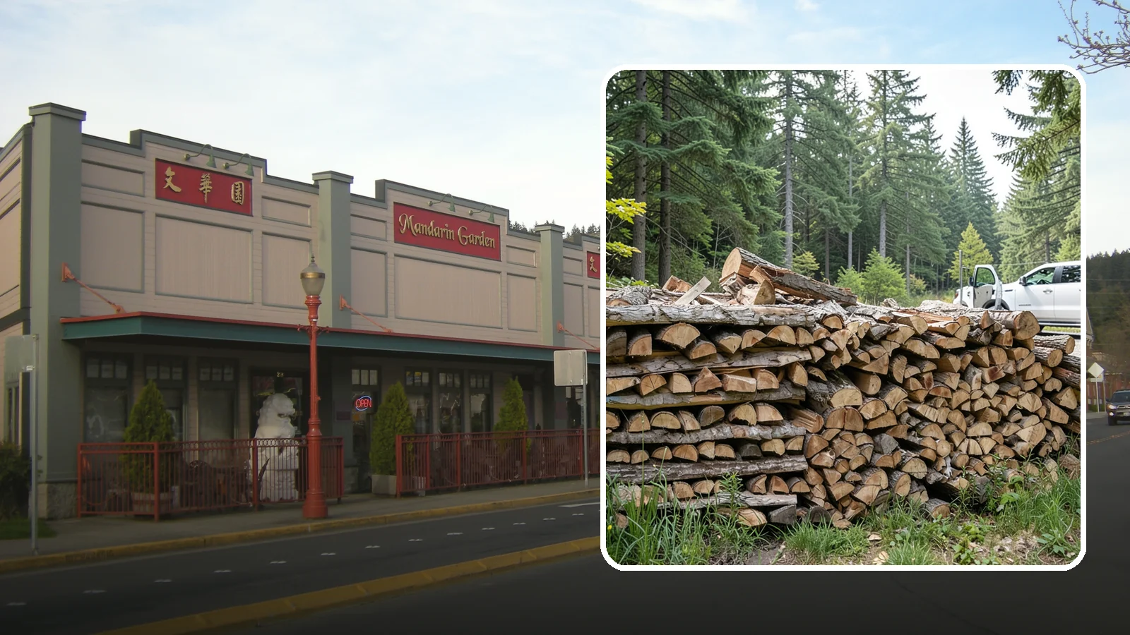 Bulk Firewood in Issaquah, King County, WA - We supply firewood in large bulk quantities at volume pricing for households and properties that burn a lot through the long PNW...