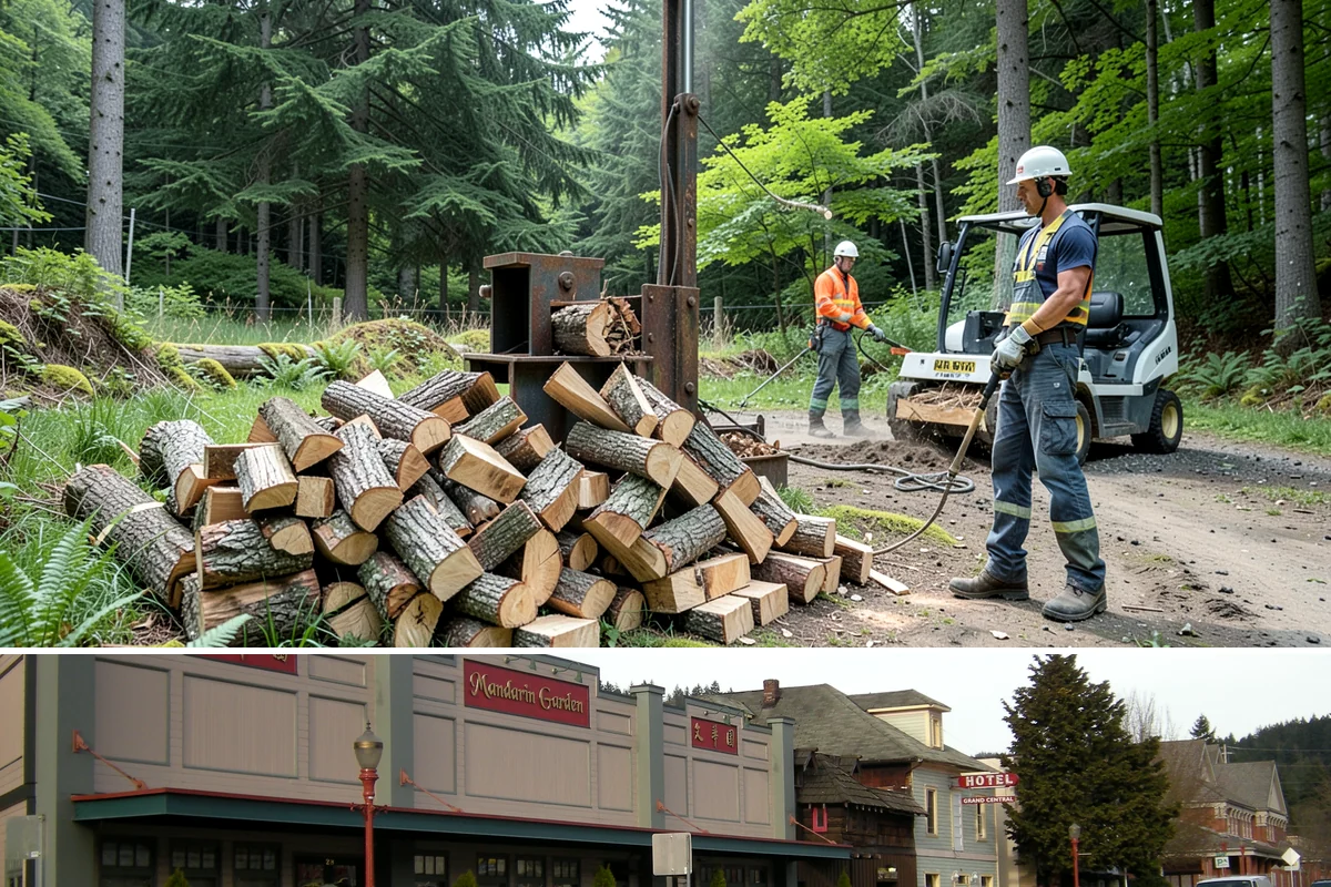 Bulk Firewood in Issaquah, King County, WA - Order bulk wood in late summer or early fall to secure a full winter's supply before demand peaks.