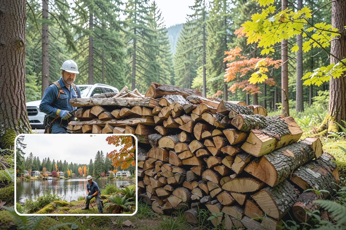 Bulk Firewood in La Conner, Skagit County, WA - Lower per-unit cost through volume pricing
