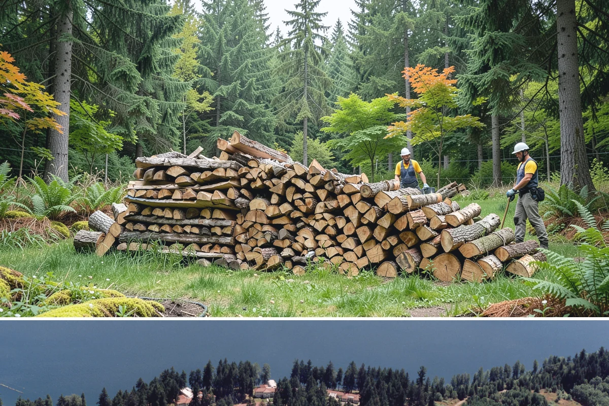 Bulk Firewood in Lakewood, Pierce County, WA - Order bulk wood in late summer or early fall to secure a full winter's supply before demand peaks.