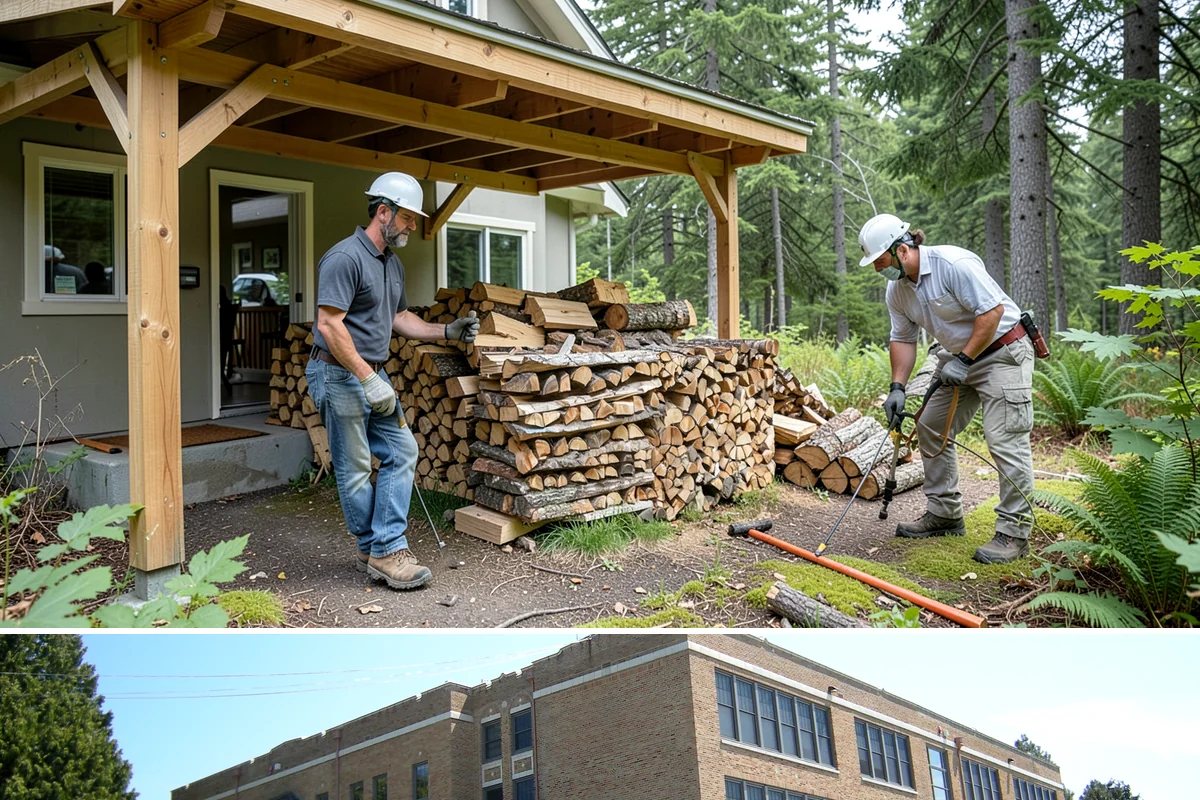 Bulk Firewood in Maple Valley, King County, WA - Order bulk wood in late summer or early fall to secure a full winter's supply before demand peaks.