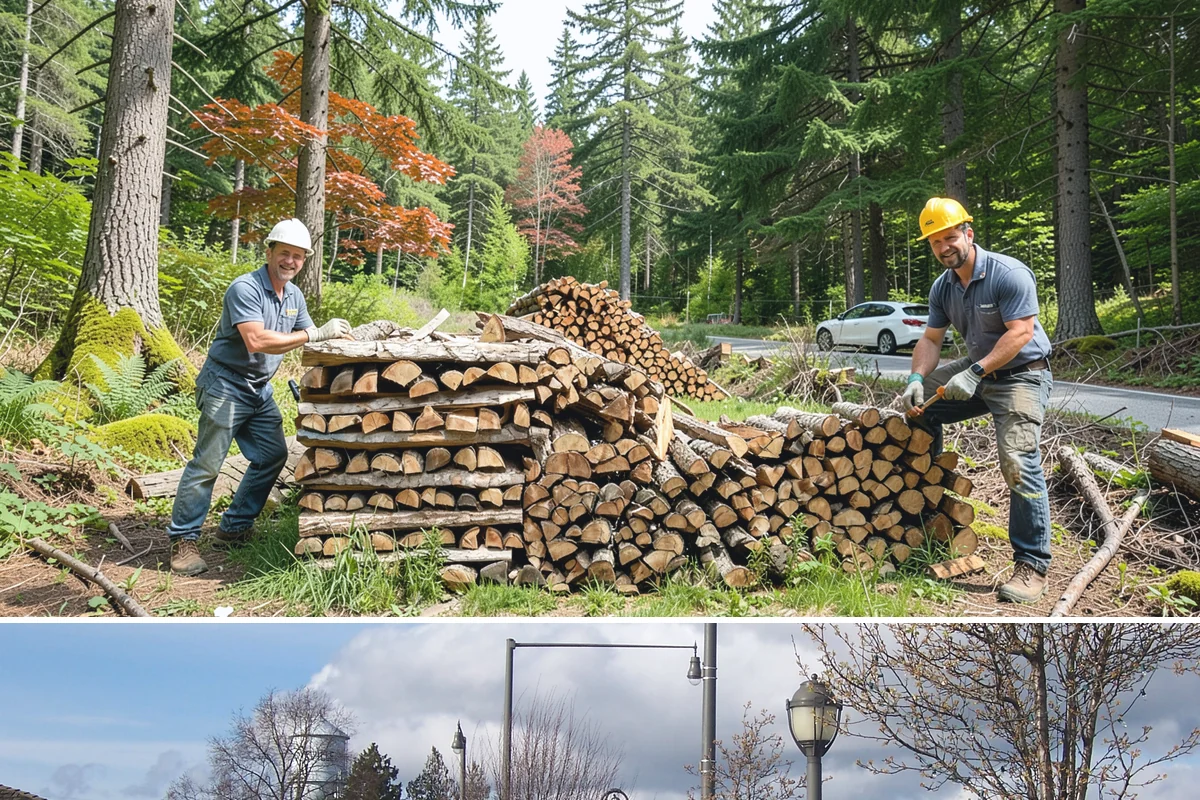 Bulk Firewood in Marysville, Snohomish County, WA - Order bulk wood in late summer or early fall to secure a full winter's supply before demand peaks.